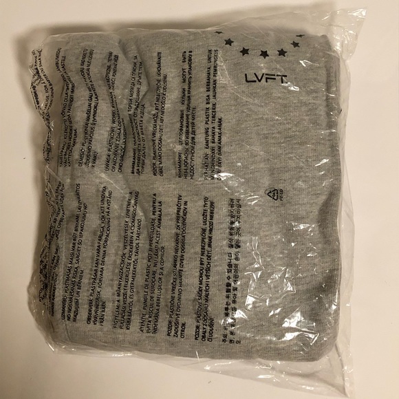 Live Fit *LVFT* Tapered Grey Joggers/Sweatpants - Picture 2 of 4